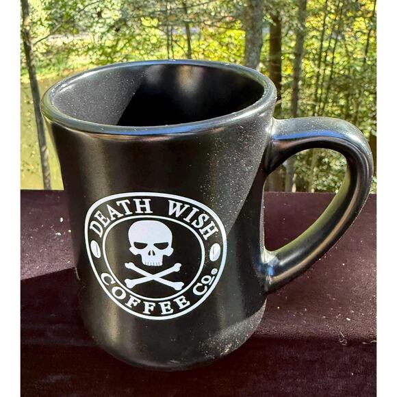 Death Wish Coffee Co Diner Meme Mug Does It Look Like I Rise and Shine?